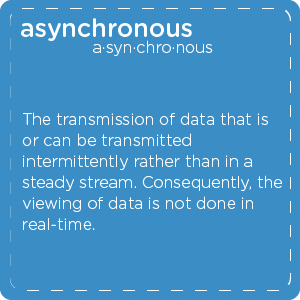 Definition of asynchronous teledentistry